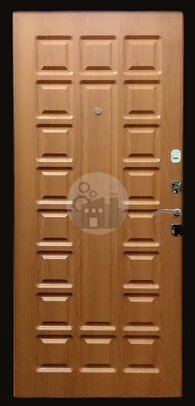 дверь с порошком и мдф-пвх - внутренняя часть двери ДВ-1597