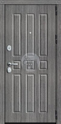 стальная дверь, терморазрыв, отделка шпоном с двух сторон-ДВ-1415